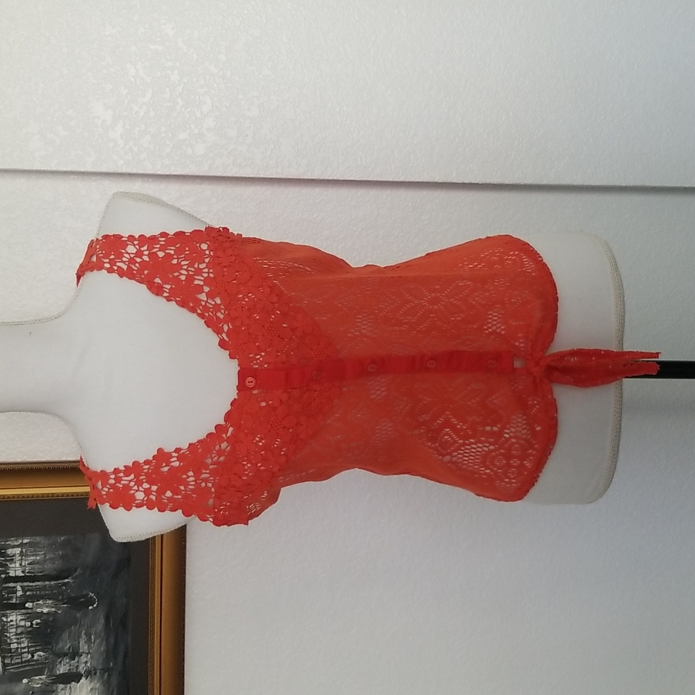 Summer Orange Top